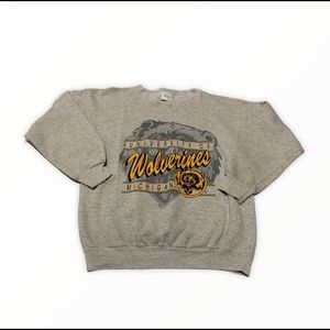 Vintage University of Michigan Wolverines Crewneck